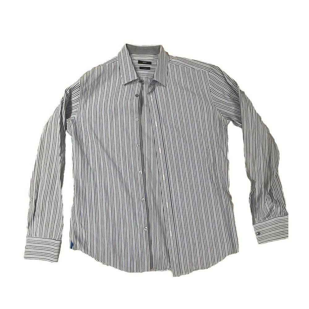 HUGO BOSS Shirt - Size Large - Striped - Great Condition - Men’s